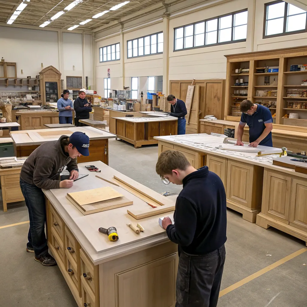 Overview of custom cabinetry course at PHELORINTH